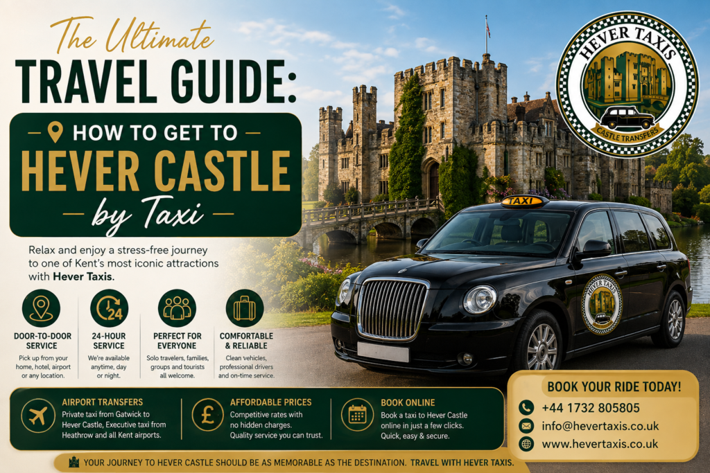 The Ultimate Travel Guide: How to get to Hever Castle by taxi